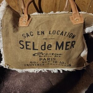 Soft canvas tote